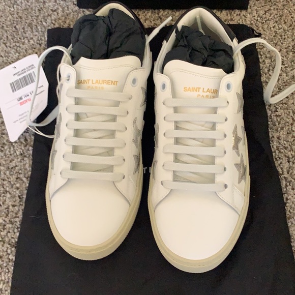 SOLD- New in box Saint Laurent sneakers size 37/7 - Picture 3 of 10